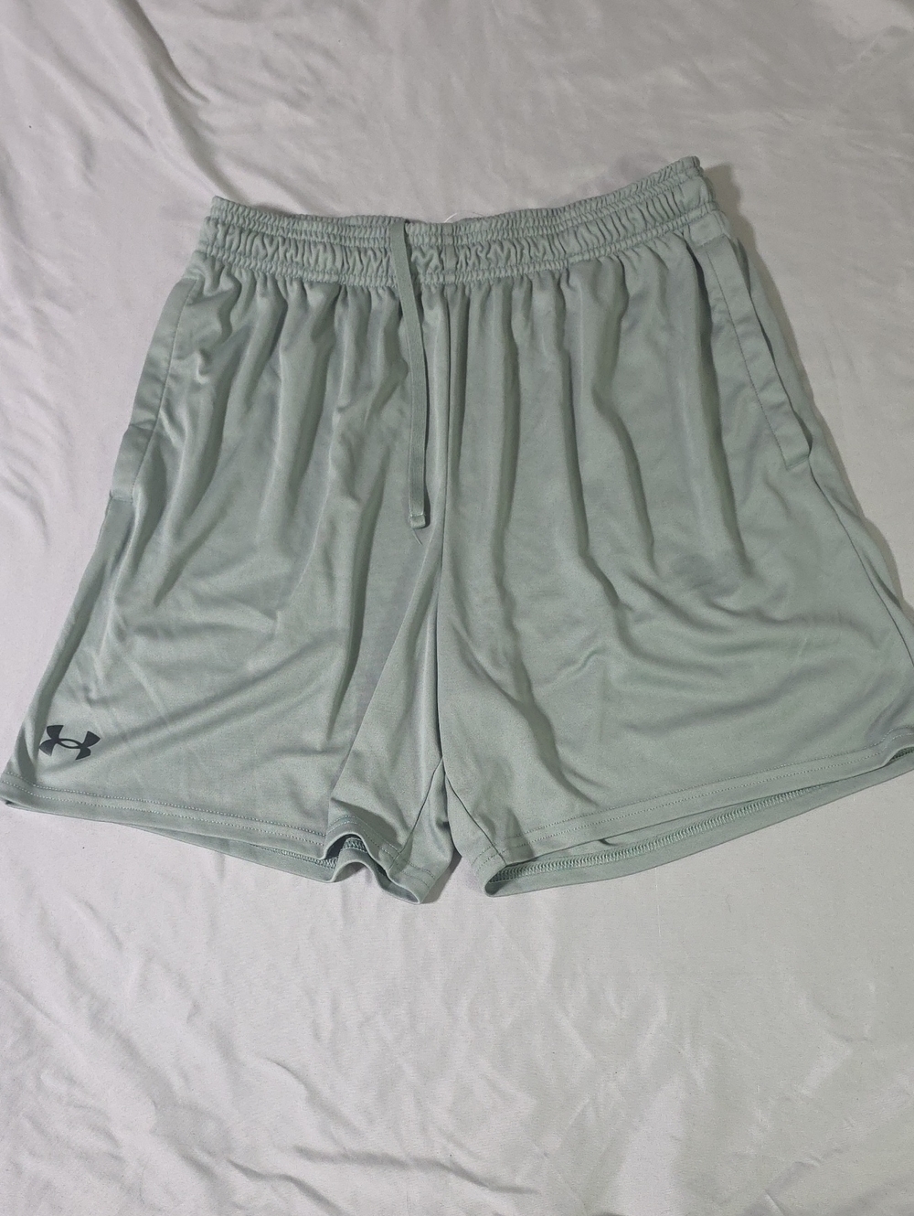 Under Armour Men's Sage Green Athletic Shorts